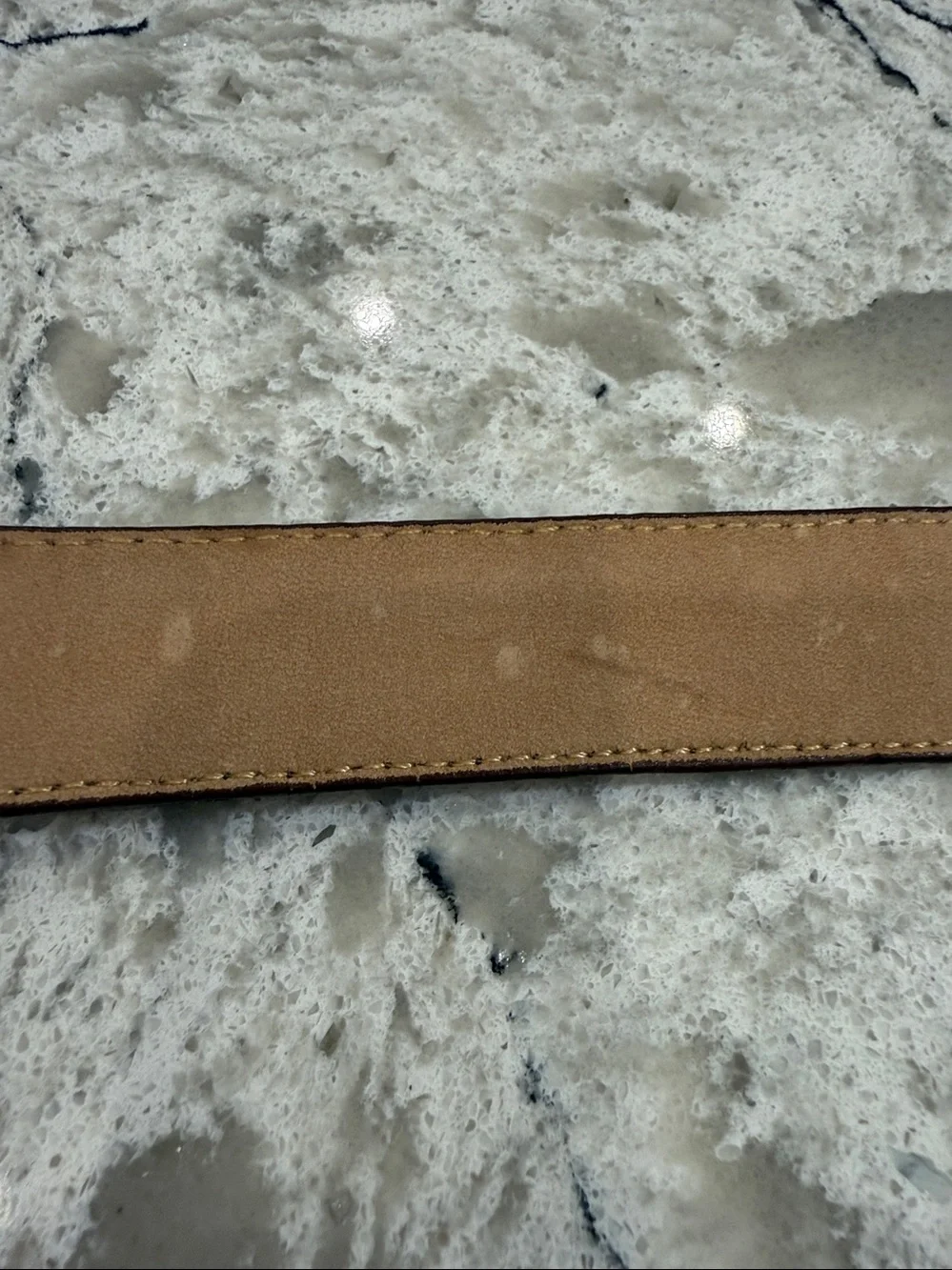 Brighton Vintage Brown Croc Embossed Leather Belt Silver Gold Western Buckle